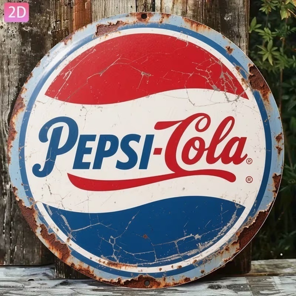 PEPSI COLA VINTAGE STYLE METAL SIGN - SODA POP GARAGE MAN CAVE NEW
